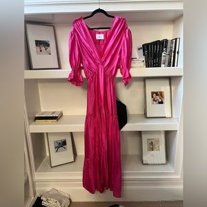 Kasia pink long dress